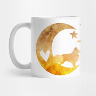 Shetland Sheepdog aka Sheltie Moon And Stars Art Mug